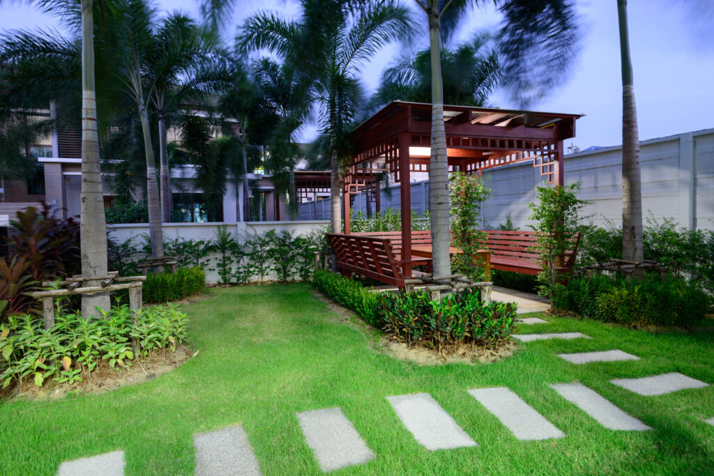 จัดสวน Hardscape